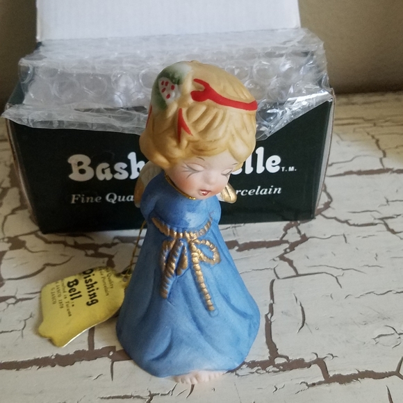 Other - Vintage 1978 Bashful Belle Porcelain Angel